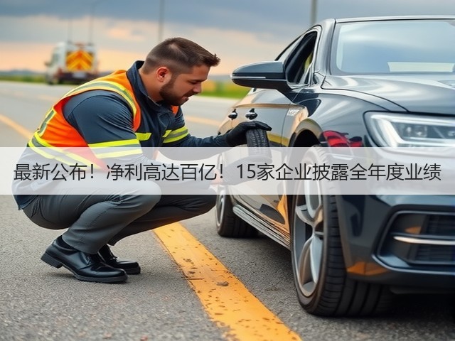 最新公布!净利高达百亿!15家企业披露全年度业绩(图1) 最新公布!净利高达百亿!15家企业披露全年度业绩(图1)