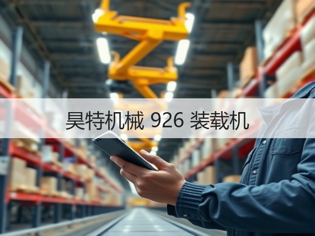昊特机械 926 装载机(图2) 昊特机械 926 装载机(图2)