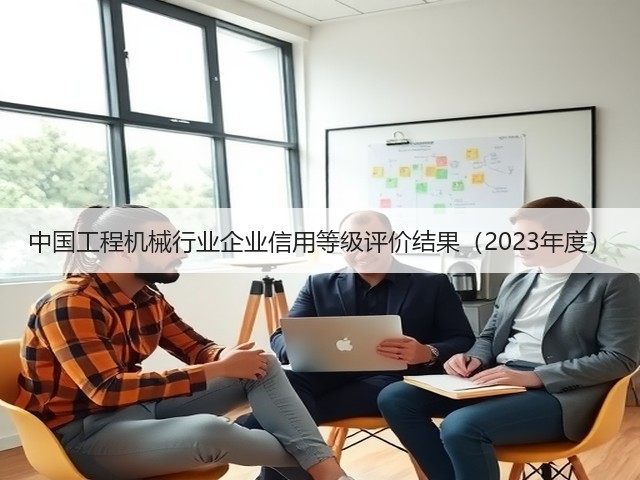 中国工程机械行业企业信用等级评价结果（2023年度）(图2)