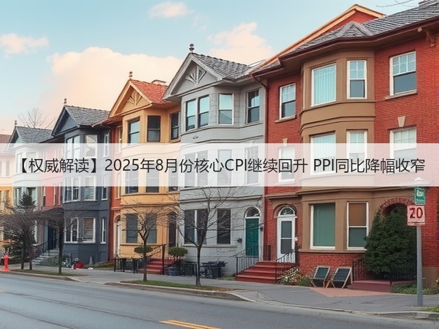 【权威解读】2025年8月份核心CPI继续回升 PPI同比降幅收窄(图2)