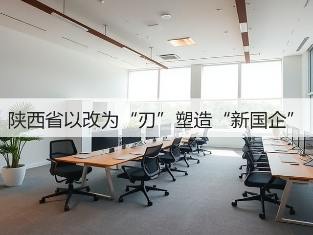 陕西省以改为“刃”塑造“新国企”(图3)
