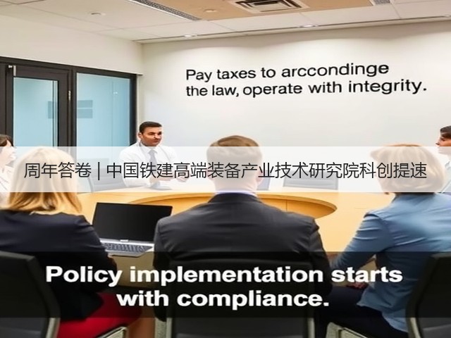 周年答卷 | 中国铁建高端装备产业技术研究院科创提速(图2) 周年答卷 | 中国铁建高端装备产业技术研究院科创提速(图2)