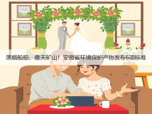 黑烟船舶、露天矿山！安徽省环境保护产协发布6项标准(图1)