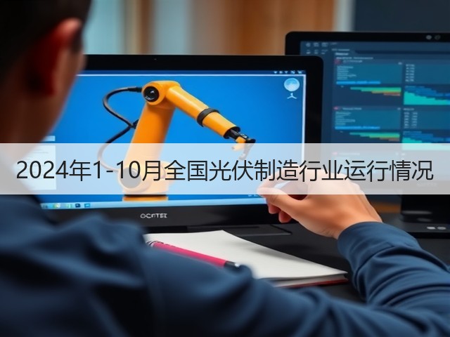 2024年1-10月全国光伏制造行业运行情况(图1) 2024年1-10月全国光伏制造行业运行情况(图1)