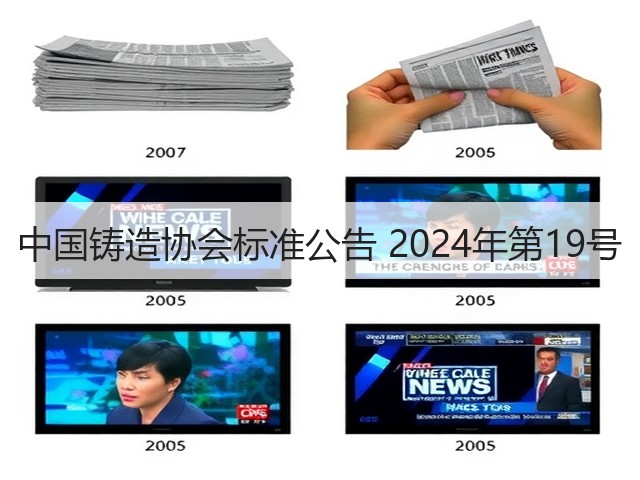 中国铸造协会标准公告 2024年第19号(图3) 中国铸造协会标准公告 2024年第19号(图3)