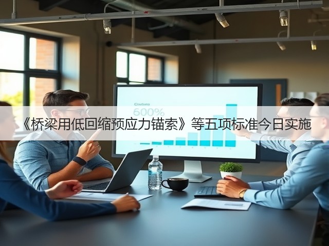 《桥梁用低回缩预应力锚索》等五项标准今日实施(图3)