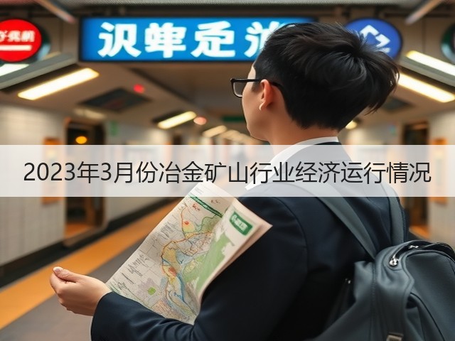 2023年3月份冶金矿山行业经济运行情况(图3) 2023年3月份冶金矿山行业经济运行情况(图3)
