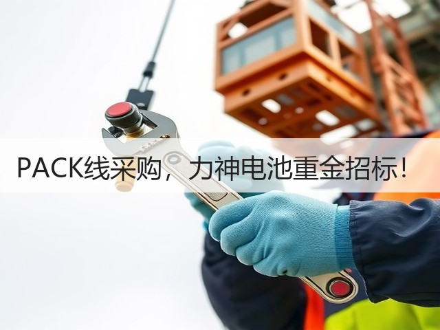 PACK线采购,力神电池重金招标!(图3) PACK线采购,力神电池重金招标!(图3)