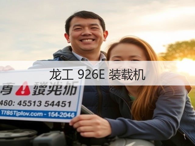 龙工 926E 装载机(图3) 龙工 926E 装载机(图3)