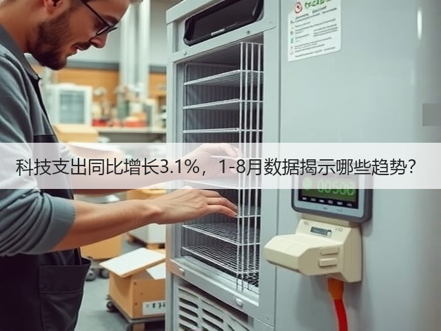 科技支出同比增长3.1%，1-8月数据揭示哪些趋势？(图2)