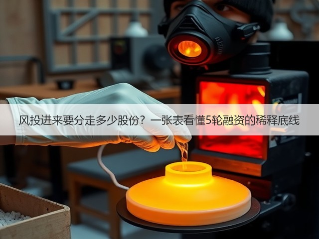 风投进来要分走多少股份?一张表看懂5轮融资的稀释底线(图1) 风投进来要分走多少股份?一张表看懂5轮融资的稀释底线(图1)