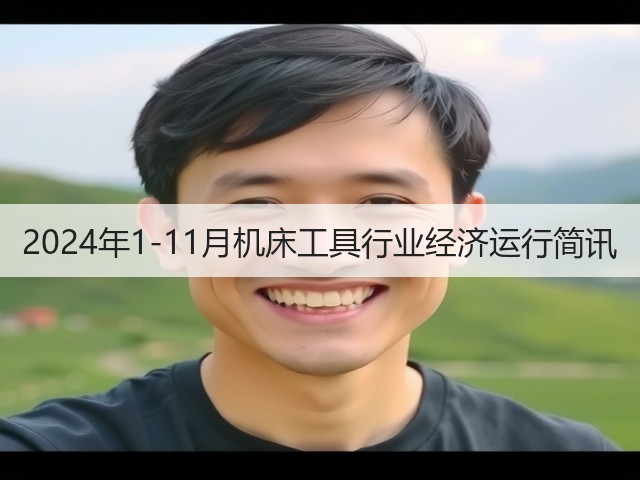 2024年1-11月机床工具行业经济运行简讯(图2) 2024年1-11月机床工具行业经济运行简讯(图2)