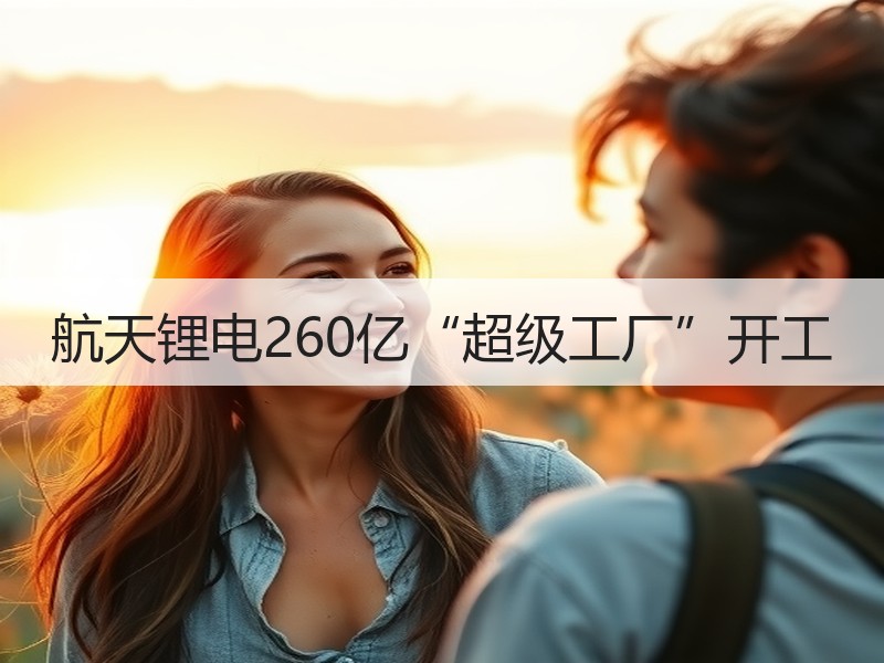 航天锂电260亿“超级工厂”开工