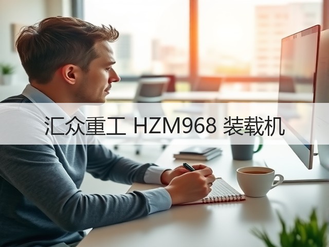 汇众重工 HZM968 装载机(图1)