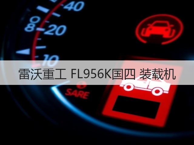 雷沃重工 FL956K国四 装载机(图2) 雷沃重工 FL956K国四 装载机(图2)