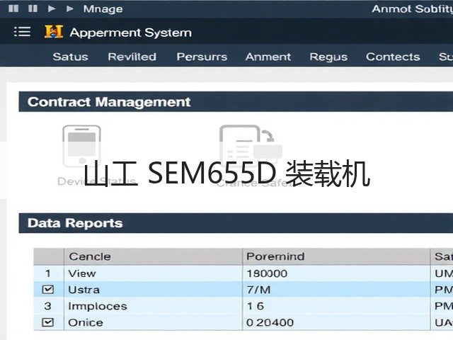 山工 SEM655D 装载机(图2) 山工 SEM655D 装载机(图2)