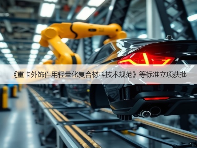 《重卡外饰件用轻量化复合材料技术规范》等标准立项获批(图2) 《重卡外饰件用轻量化复合材料技术规范》等标准立项获批(图2)