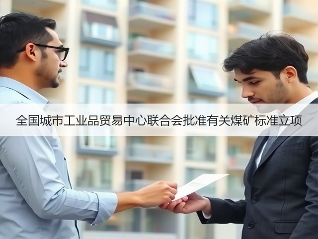 全国城市工业品贸易中心联合会批准有关煤矿标准立项(图2)