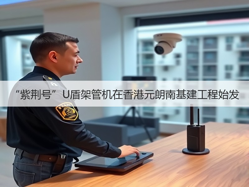“紫荆号”U盾架管机在香港元朗南基建工程始发 “紫荆号”U盾架管机在香港元朗南基建工程始发