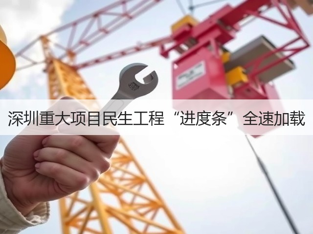 深圳重大项目民生工程“进度条”全速加载(图2) 深圳重大项目民生工程“进度条”全速加载(图2)