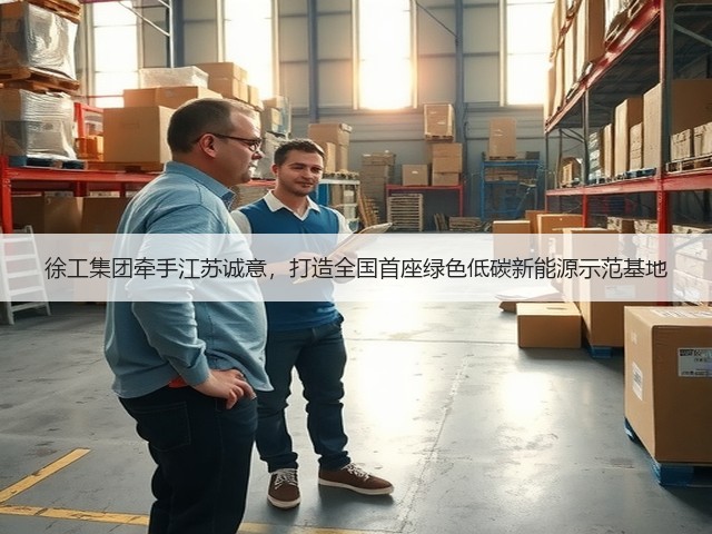 徐工集团牵手江苏诚意,打造全国首座绿色低碳新能源示范基地(图3) 徐工集团牵手江苏诚意,打造全国首座绿色低碳新能源示范基地(图3)