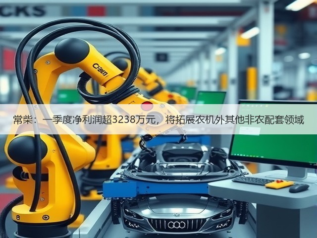 常柴：一季度净利润超3238万元，将拓展农机外其他非农配套领域(图2)