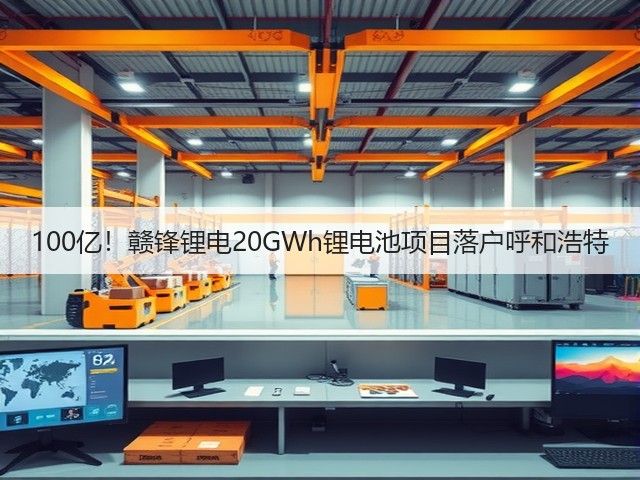 100亿！赣锋锂电20GWh锂电池项目落户呼和浩特(图2)