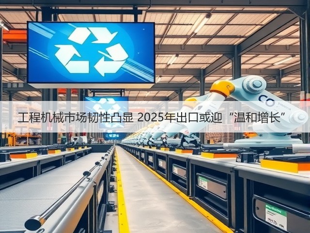 工程机械市场韧性凸显 2025年出口或迎“温和增长”(图1)