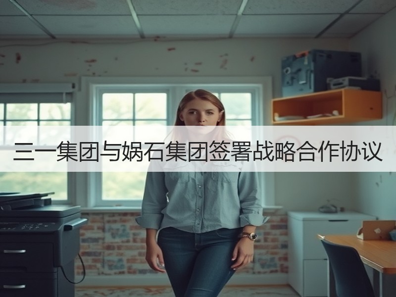 三一集团与娲石集团签署战略合作协议