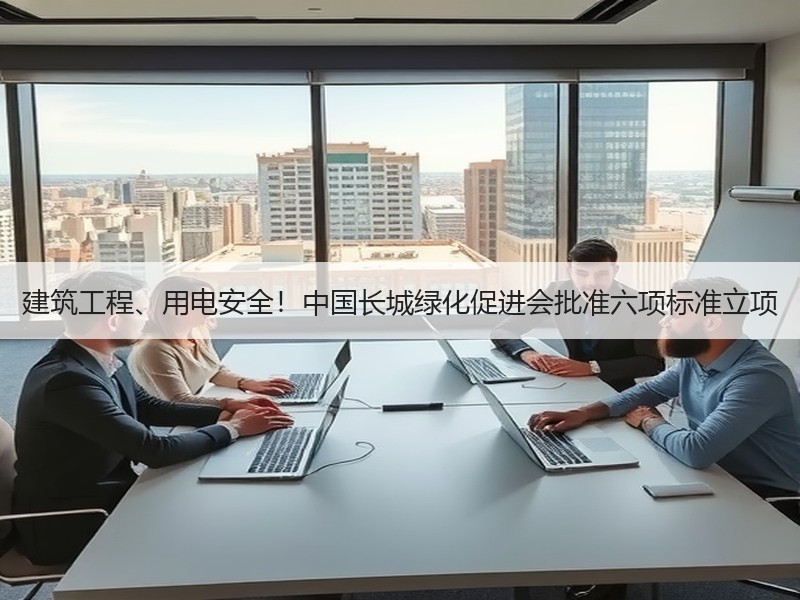 建筑工程、用电安全！中国长城绿化促进会批准六项标准立项