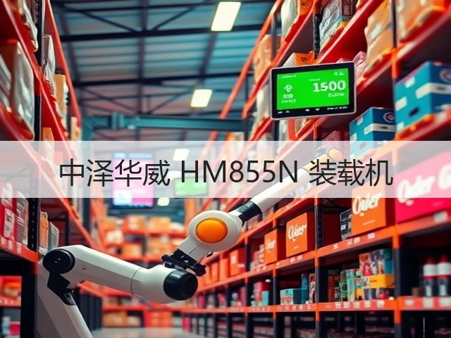 中泽华威 HM855N 装载机(图3) 中泽华威 HM855N 装载机(图3)
