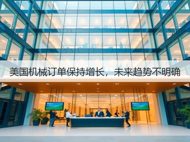 美国机械订单保持增长，未来趋势不明确(图1)