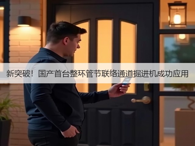新突破！国产首台整环管节联络通道掘进机成功应用(图3)