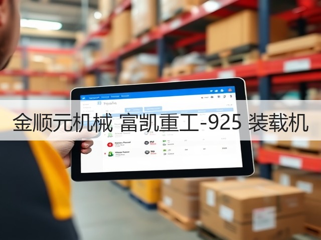 金顺元机械 富凯重工-925 装载机(图3) 金顺元机械 富凯重工-925 装载机(图3)