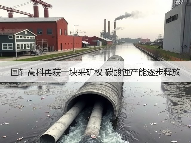 国轩高科再获一块采矿权 碳酸锂产能逐步释放(图2) 国轩高科再获一块采矿权 碳酸锂产能逐步释放(图2)