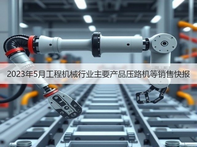 2023年5月工程机械行业主要产品压路机等销售快报(图2) 2023年5月工程机械行业主要产品压路机等销售快报(图2)