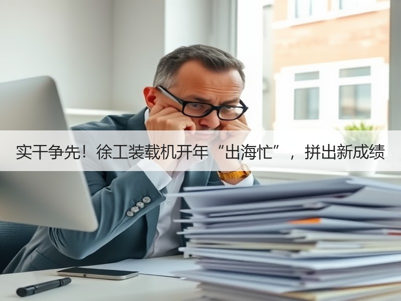 实干争先!徐工装载机开年“出海忙”,拼出新成绩 实干争先!徐工装载机开年“出海忙”,拼出新成绩