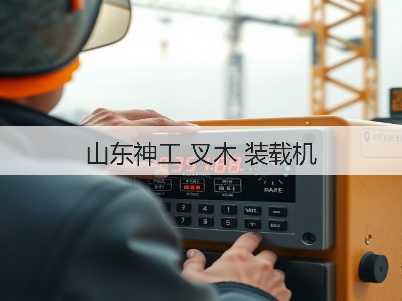 山东神工 叉木 装载机