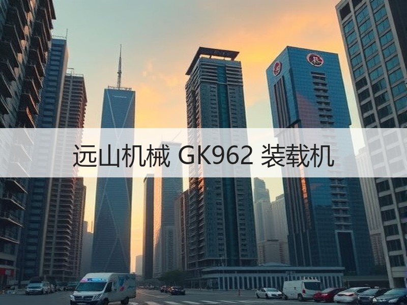 远山机械 GK962 装载机 远山机械 GK962 装载机