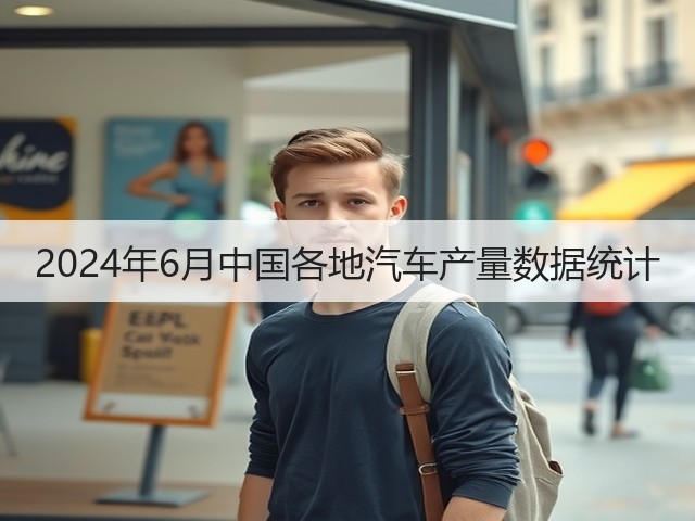 2024年6月中国各地汽车产量数据统计(图3)