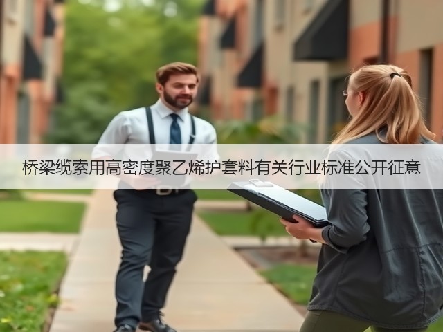 桥梁缆索用高密度聚乙烯护套料有关行业标准公开征意(图3) 桥梁缆索用高密度聚乙烯护套料有关行业标准公开征意(图3)