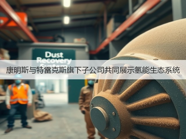 康明斯与特雷克斯旗下子公司共同展示氢能生态系统(图2) 康明斯与特雷克斯旗下子公司共同展示氢能生态系统(图2)