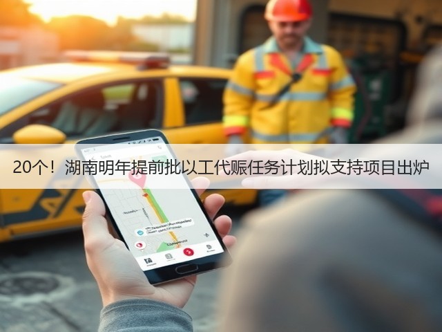 20个！湖南明年提前批以工代赈任务计划拟支持项目出炉(图1)