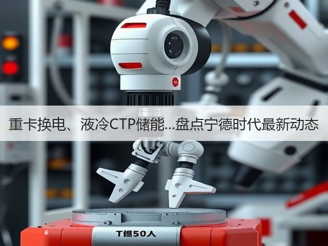 重卡换电、液冷CTP储能...盘点宁德时代最新动态(图2)